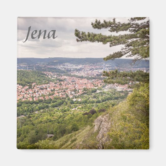 Aimant Photo vue Jena (Devant)