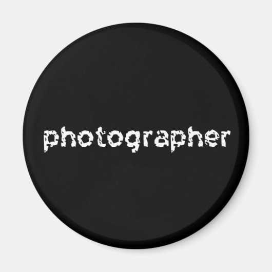 Aimant Photographe (Devant)