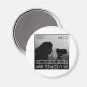 Aimant Photographe (Recto/Verso)