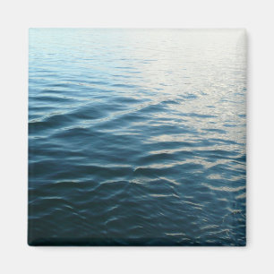 Aimant Photographie abstraite de la nature : nuances d'ea