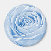 Aimant Photographie Abstraite d'un Rose bleu clair (Devant)