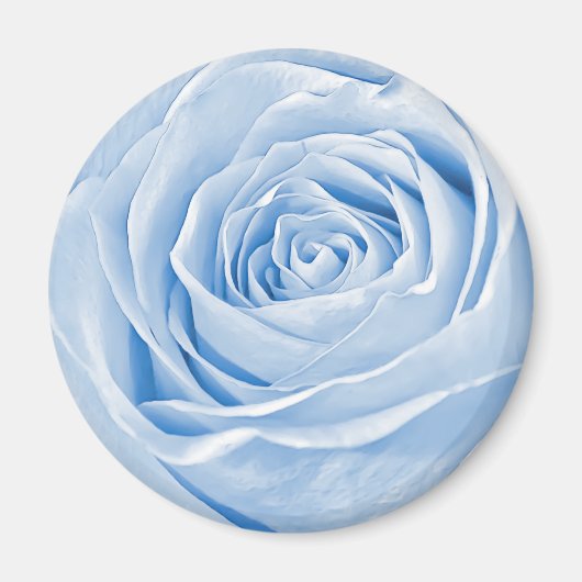 Aimant Photographie Abstraite d'un Rose bleu clair (Devant)