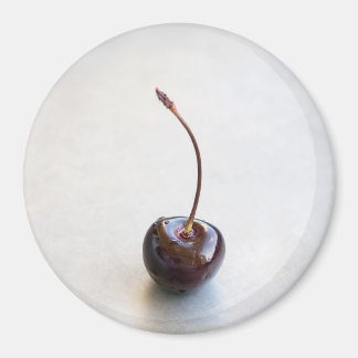Aimant Photographie de Cerise Rouge Fraîche