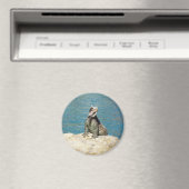 Aimant Photographie de la faune tropicale Iguana à St. Th (In Situ (Lave-vaisselle))