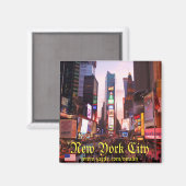 Aimant photographique de New York (Recto/Verso)