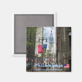 Aimant photographique de Philadelphie (Recto/Verso)