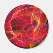 Aimant PHOTON CRAZÉ, Rouge Orange Jaune (Devant)