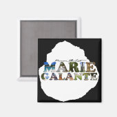 Aimant Photos de Marie-Galante (Recto/Verso)