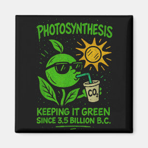 Aimant Photosynthèse drôle - Écologie verte Keeng Biol