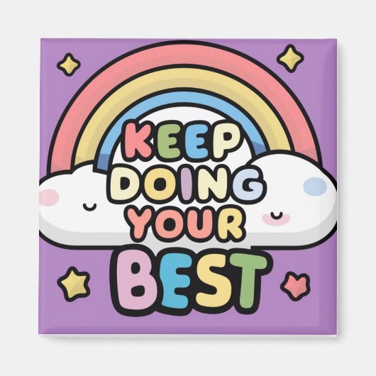 Aimant Phrase de motivation (Devant)