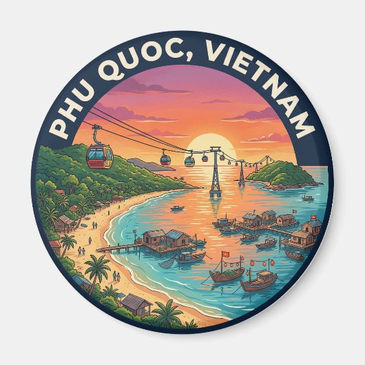 Aimant Phu Quoc Viêt Nam (Devant)