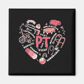 Aimant Physical Therapy Pt Valentine Heart Shape Physical (Devant)