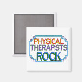 Aimant Physiothérapeutes Rock (Recto/Verso)
