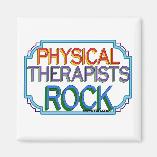 Aimant Physiothérapeutes Rock (Devant)