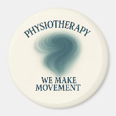 Aimant Physiothérapie - Art Moderne (Devant)