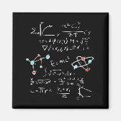 Aimant Physique Math Formule Enseignant Atomes et Mol (Devant)