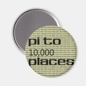 Aimant Pi à 10000 places (Recto/Verso)