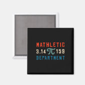 Aimant Pi Day 2025 Math Lover Mathématiques Mathletic Dep (Recto/Verso)
