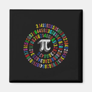 Aimant Pi Day 3.14159 Pi Symbole Enseignant Sciences Et M