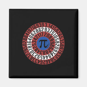 Aimant Pi Day Drôle Geek Nerd Math Algebra Étudiant Teach