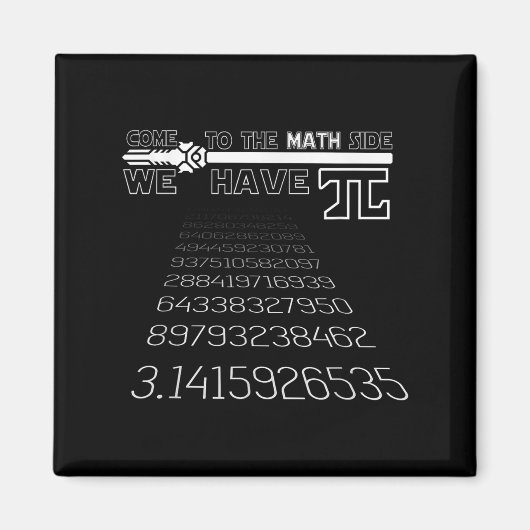 Aimant Pi Day Funny Excellent Citation Graphique Imprimer (Devant)
