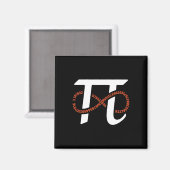 Aimant Pi Day Funny Infinity Numéros Geek Nerd Math Lover (Recto/Verso)