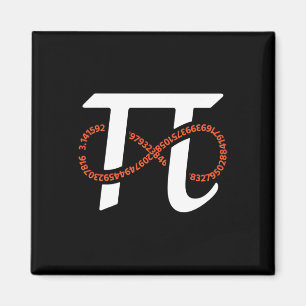 Aimant Pi Day Funny Infinity Numéros Geek Nerd Math Lover
