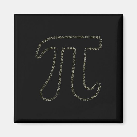 Aimant Pi Day Math Pi 3.14 Numéros Pour Hommes Femmes Et (Devant)