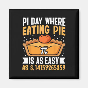 Aimant Pi Day Où Manger De La Tarte Est Aussi Facile - Ma