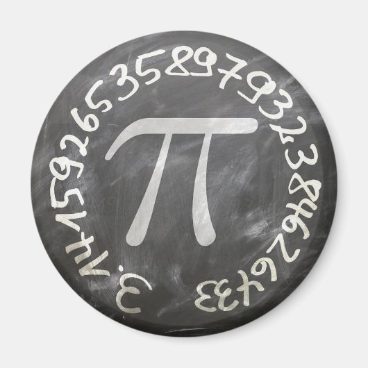 Aimant Pi Day PiDay Chalkboard Education (Devant)