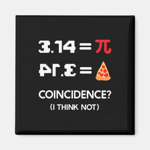 Aimant Pi Jour 3.14 Coïncidence Symbole À Tarte Je Ne Pen