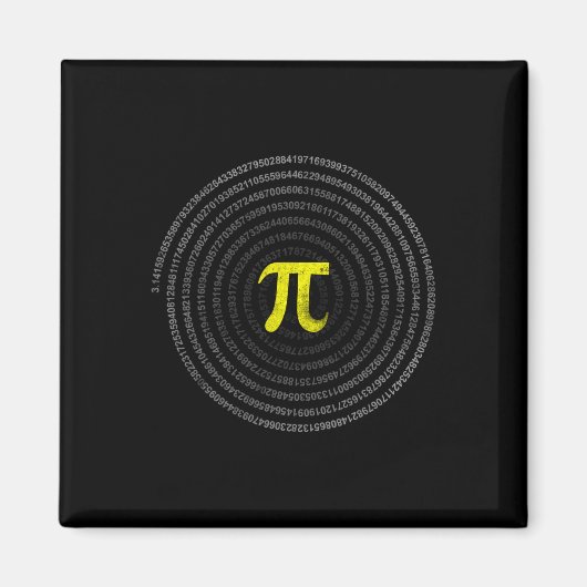 Aimant Pi Math Enseignants Étudiants Funny International  (Devant)