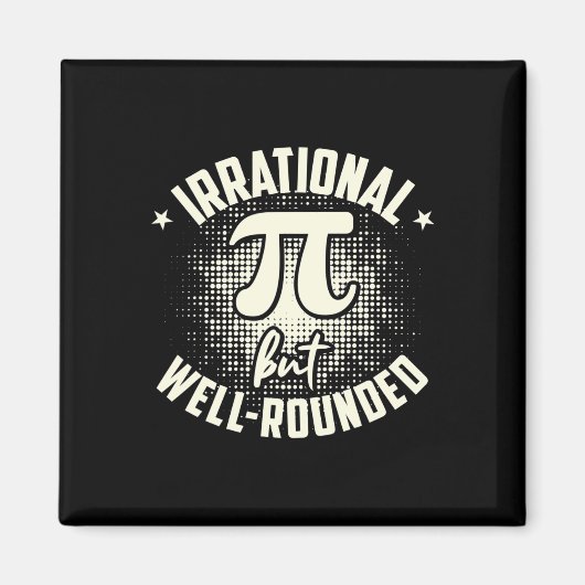 Aimant Pi Mathématiques Mathématiciennes Irrationnelles M (Devant)