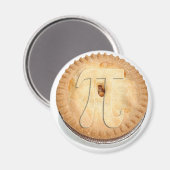 Aimant PI PIE CRUST ! Cutie Pie - Célébrez Pi Day! nombre (Recto/Verso)