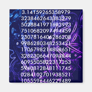 Aimant PI pourpre