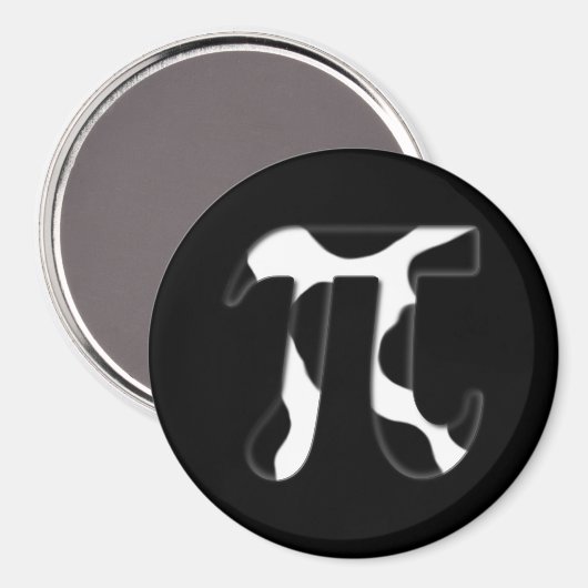 Aimant Pi vache (Recto/Verso)