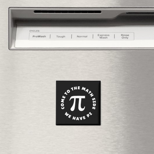 Aimant Pi Venez Au Côté Math Nous Avons Pi (In Situ (Lave-vaisselle))