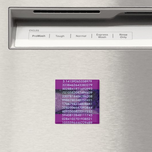 Aimant PI violet et bleu (In Situ (Lave-vaisselle))