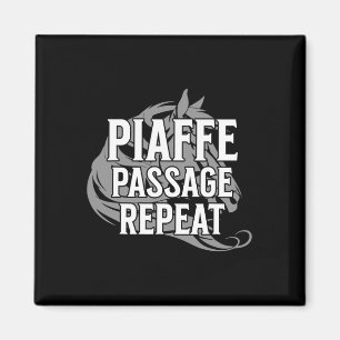 Aimant Piaffe Page Répéter les sports équestres drôle dir