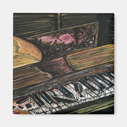 Aimant Piano cassé (Devant)