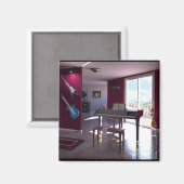 Aimant Piano dans l'aimant de chambre (Recto/Verso)