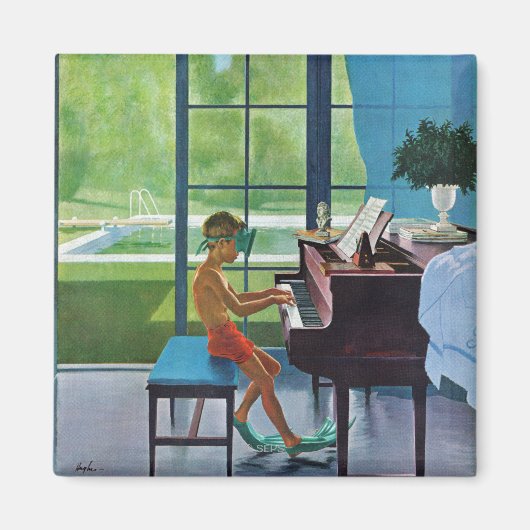 Aimant Piano Practice (Devant)