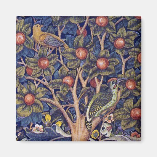 Aimant Pic de bois, William Morris (Devant)