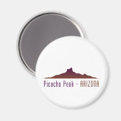 Aimant Pic Picacho - Arizona (Recto/Verso)