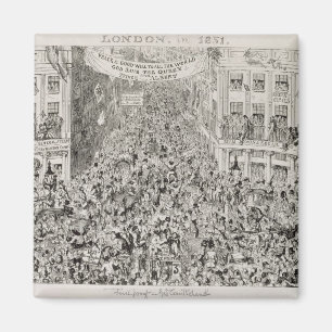 Aimant Piccadilly pendant la grande exposition, 1851