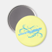 Aimant Piccolo bleu (Recto/Verso)