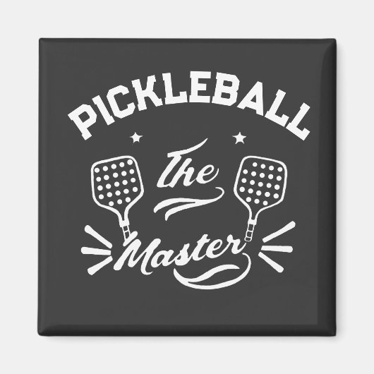 Aimant Pickball Master (Devant)