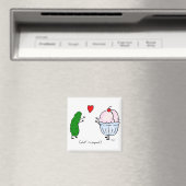 Aimant Pickle aime l'aimant de la crème glacée (In Situ (Lave-vaisselle))