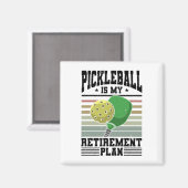 Aimant Pickleball (Recto/Verso)