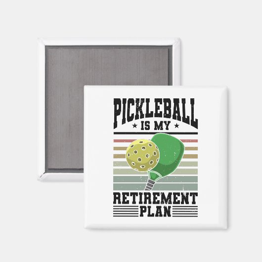 Aimant Pickleball (Recto/Verso)